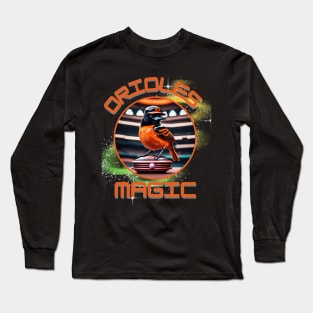 BALTIMORE ORIOLES MAGIC DESIGN Long Sleeve T-Shirt